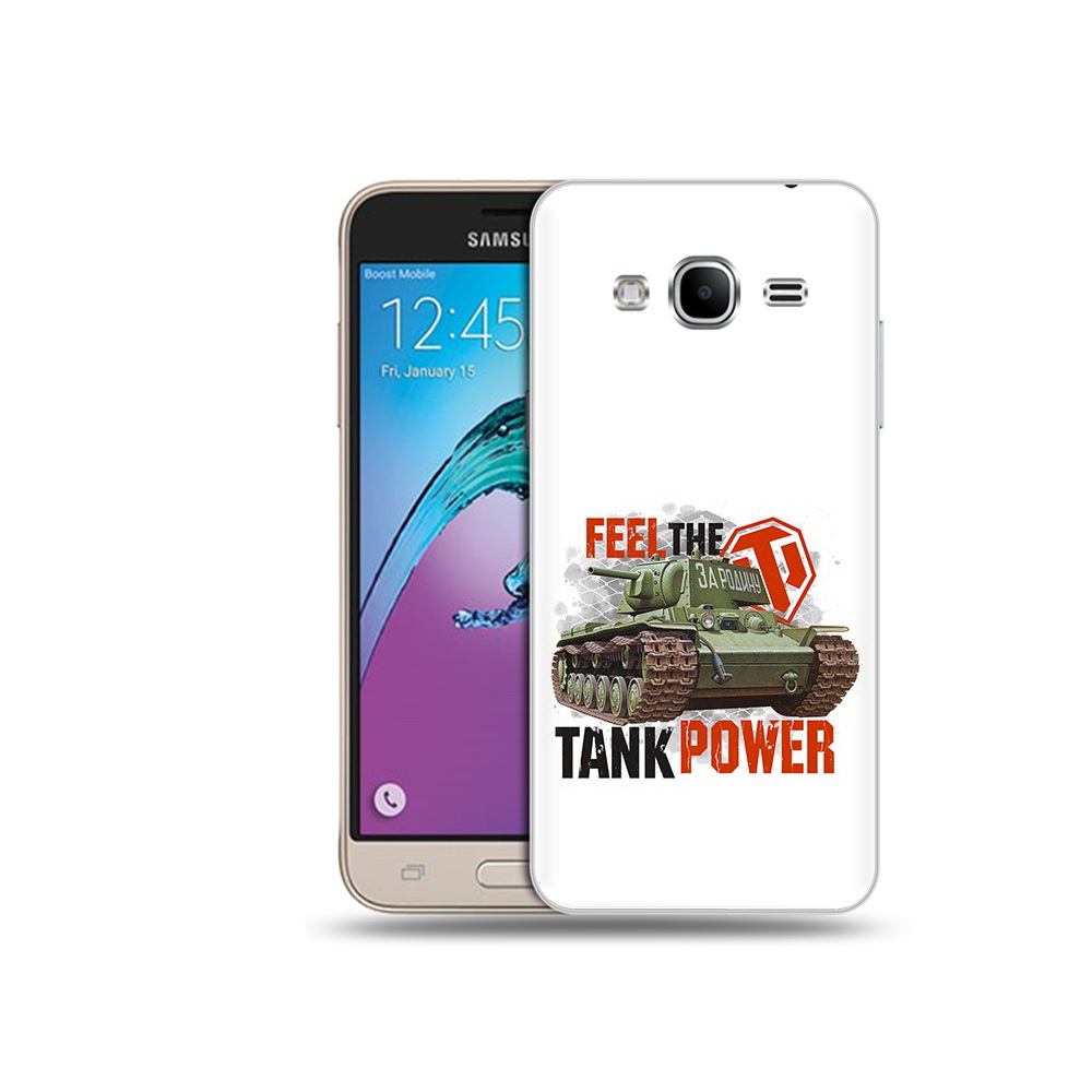 

Чехол MyPads Tocco для Samsung Galaxy J3 (2016) Танк (PT29089.580.169), Прозрачный, Tocco