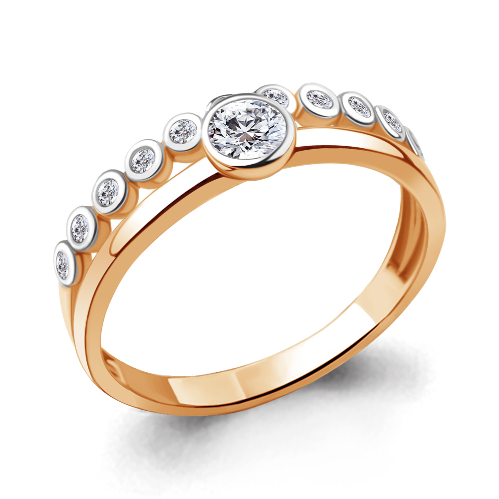 

Кольцо из серебра р. 18 AQUAMARINE 67237А_925_з, 67237А_925_з
