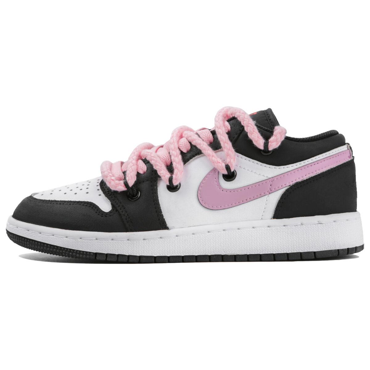 

Кеды унисекс Jordan Air Jordan 1 Low GS разноцветные 38.5 EU, Разноцветный, Air Jordan 1 Low GS