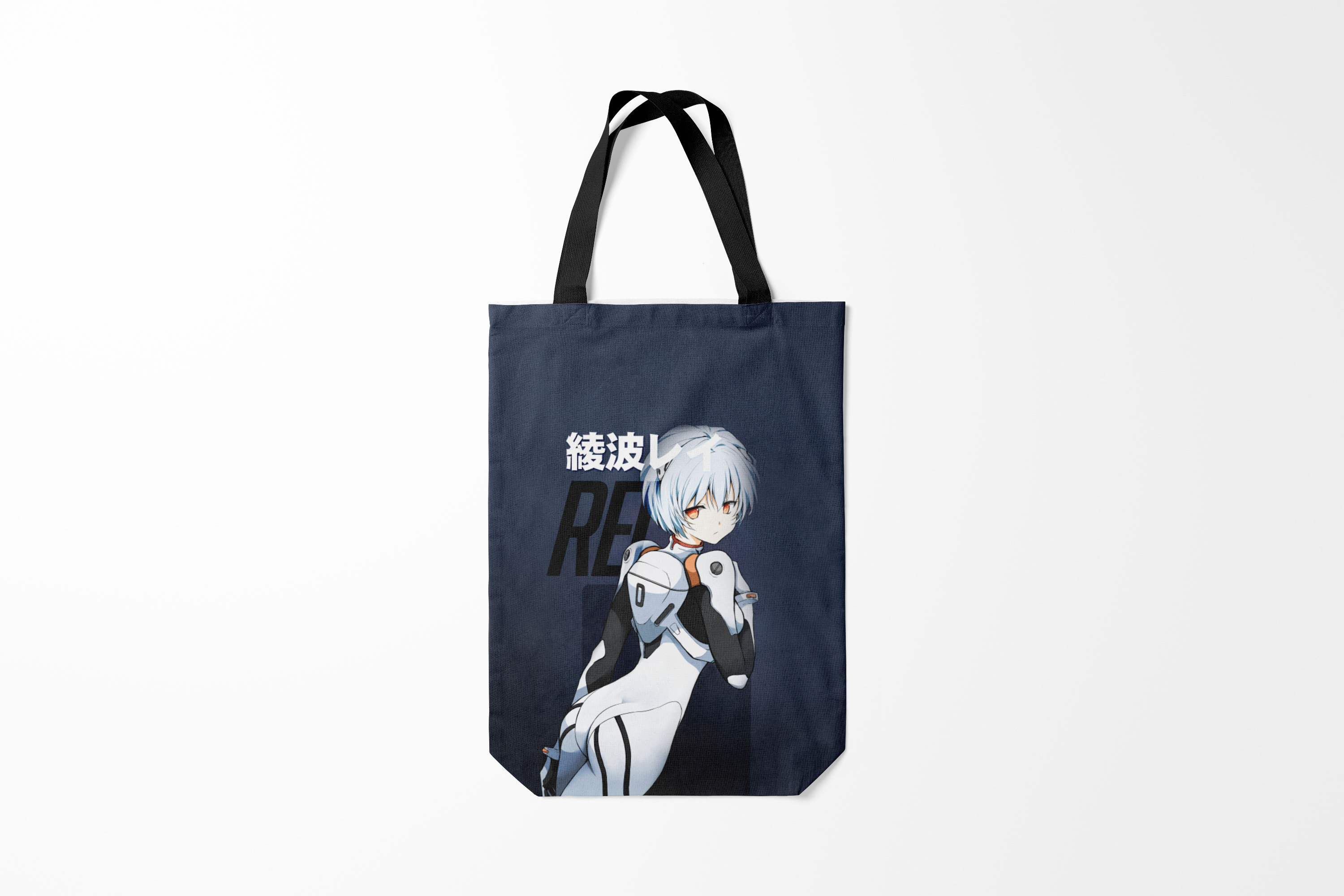 

Сумка шoппер унисекс Burnettie Евангелион Rei Eva 00, черный, Евангелион Rei Eva 00