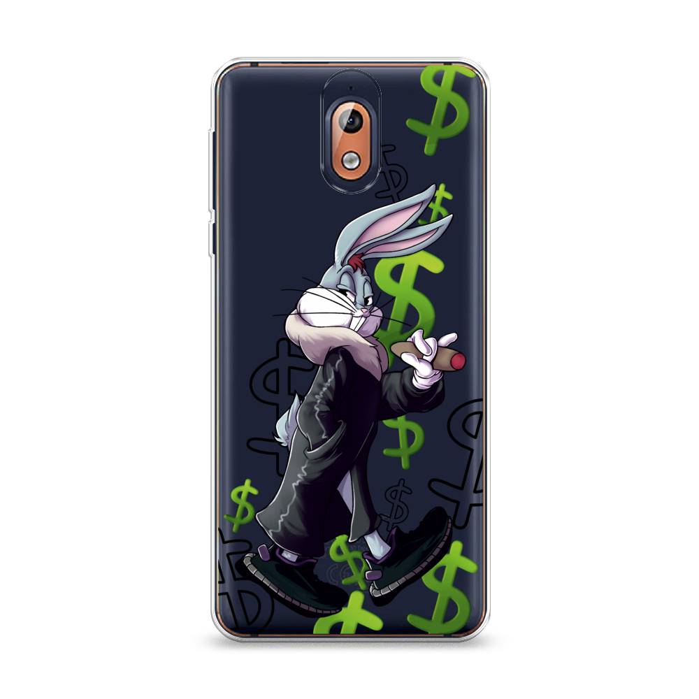 Чехол на Nokia 3.1 Rich Bugs Bunny