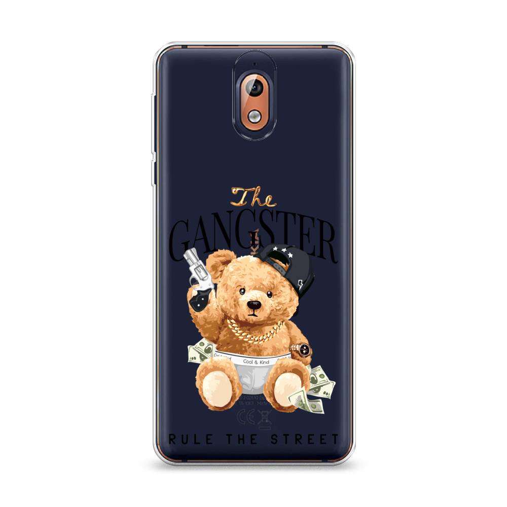

Чехол на Nokia 3.1 "The Gangster", Бежевый;серый;черный, 121650-6