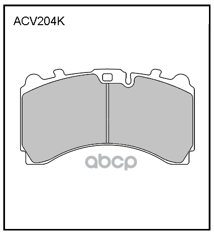 

Тормозные колодки ALLIED NIPPON дисковые acv204khd