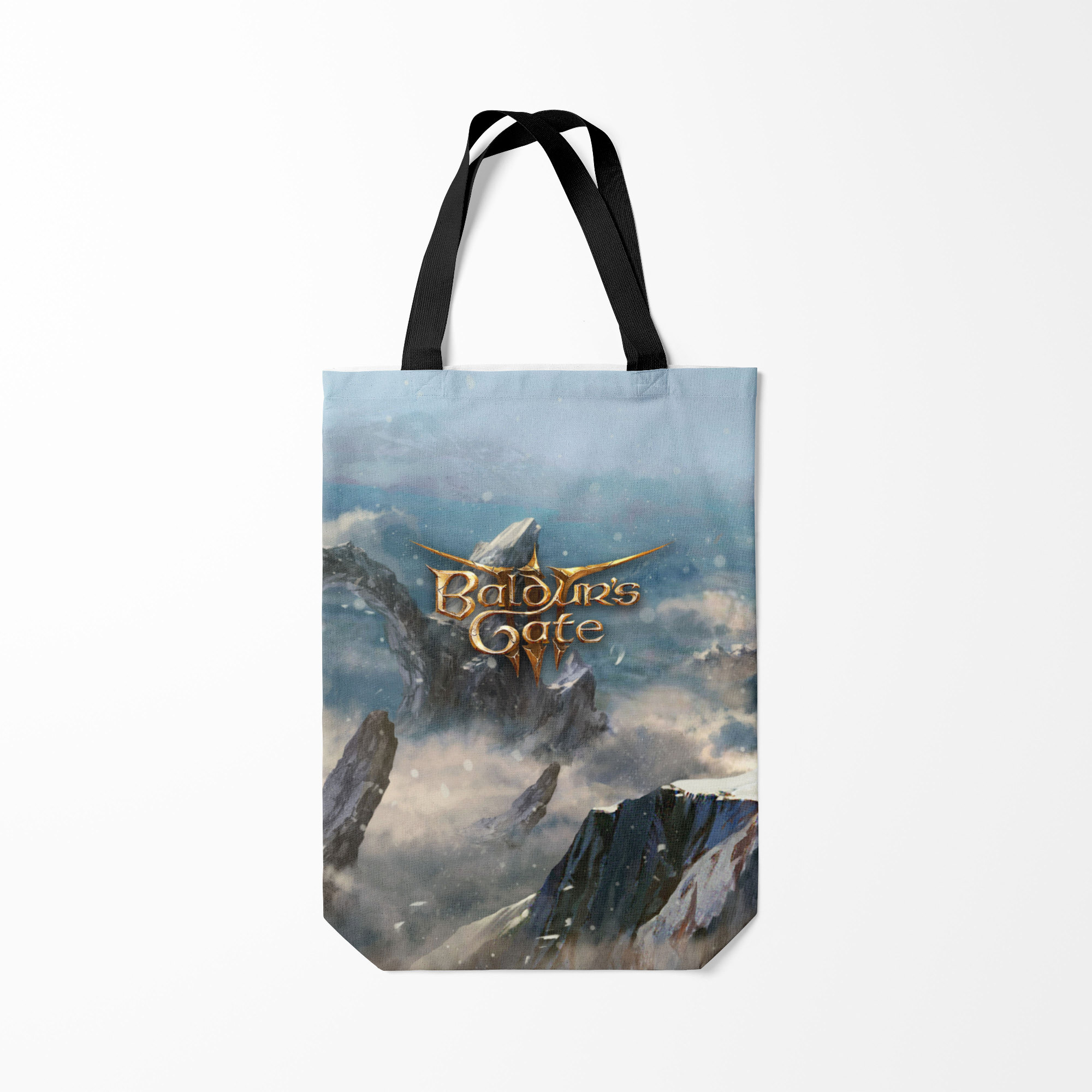 

Сумка шoппер унисекс Burnettie Baldurs Gate, голубой, Baldurs Gate