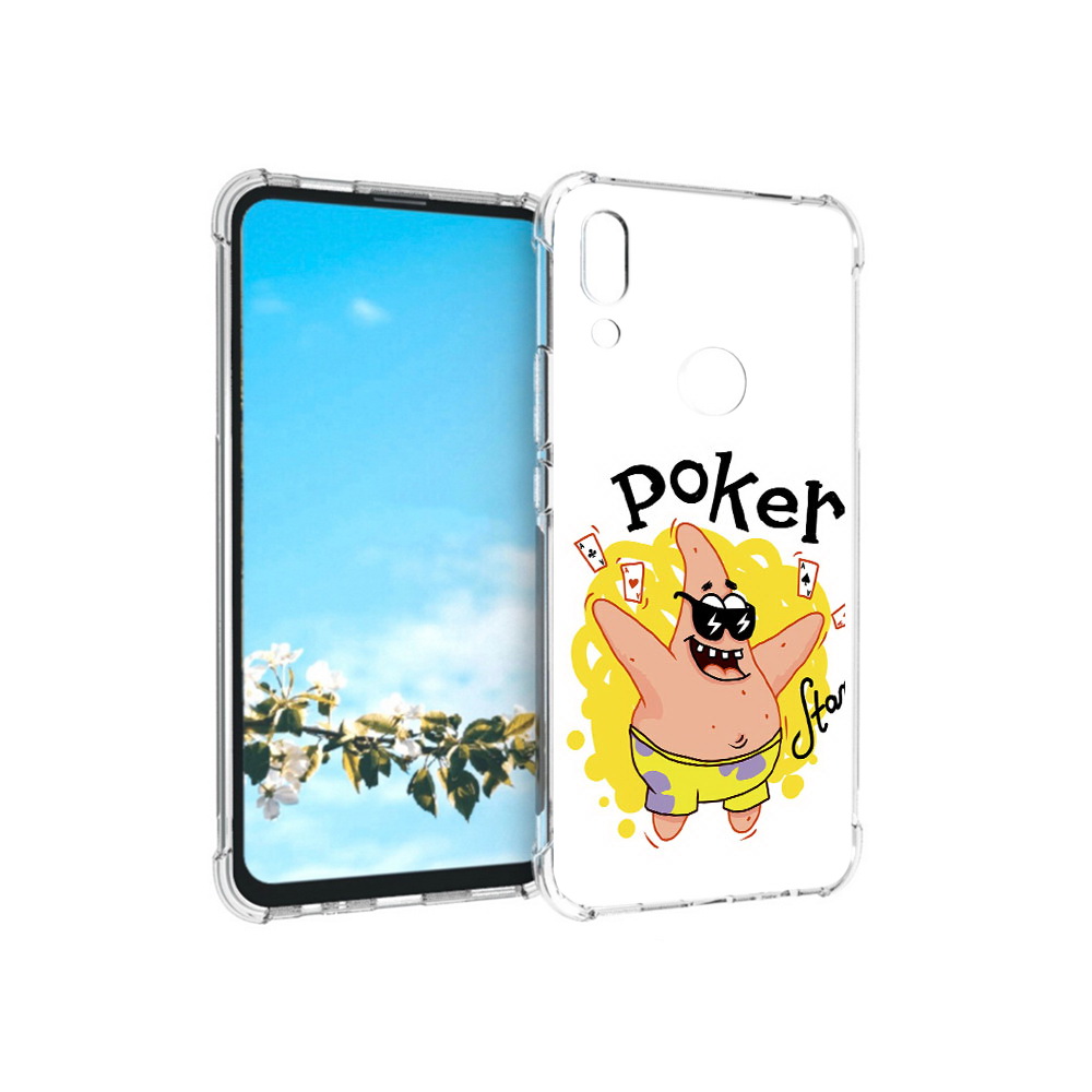 

Чехол MyPads Tocco для Huawei P Smart Z Патрик, Прозрачный, Tocco