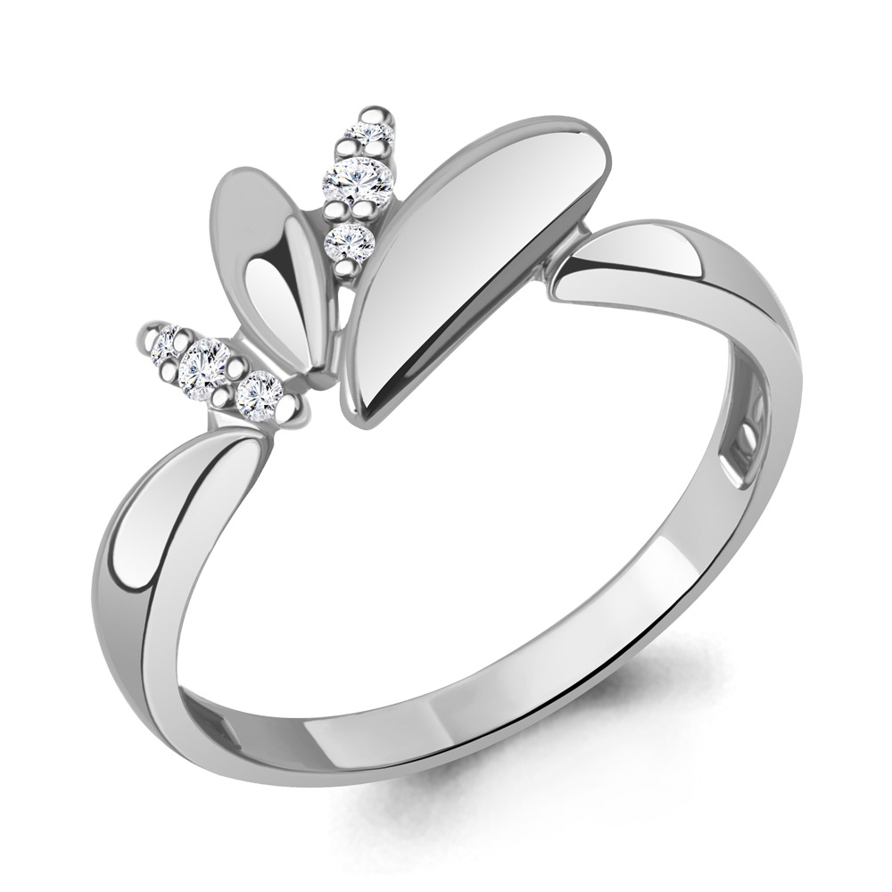 

Кольцо из серебра р. 18 AQUAMARINE 67844А_925_р, 67844А_925_р