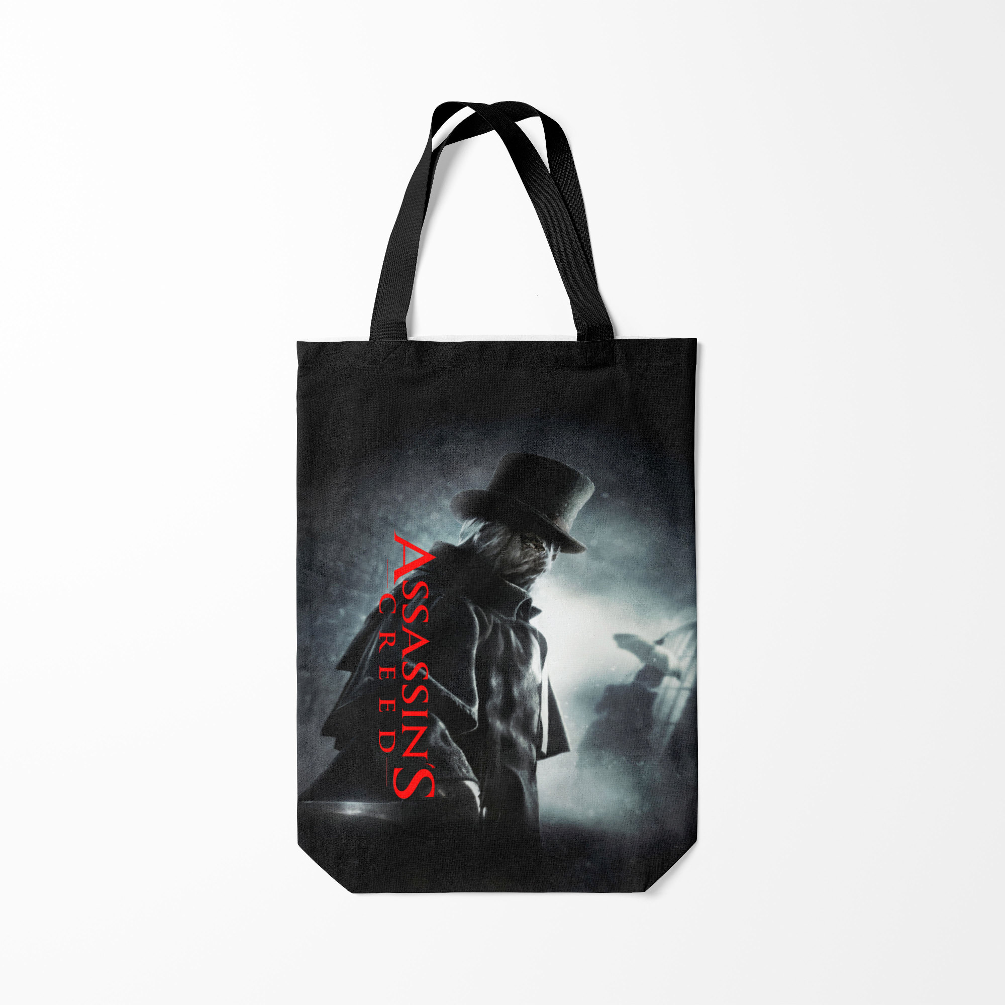 

Сумка шoппер унисекс Burnettie Assassins Creed, черный, Assassins Creed