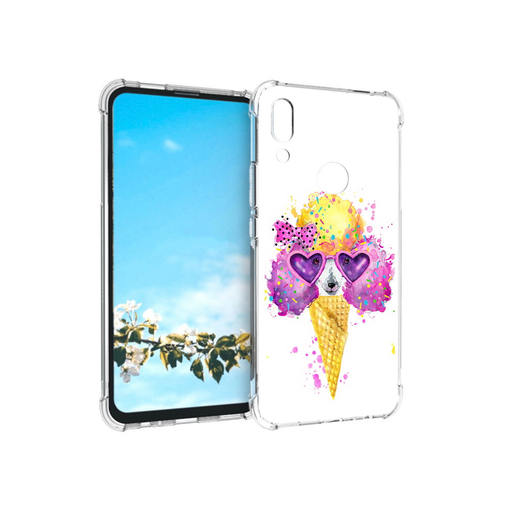 Чехол MyPads Tocco для Huawei P Smart Z Рожок
