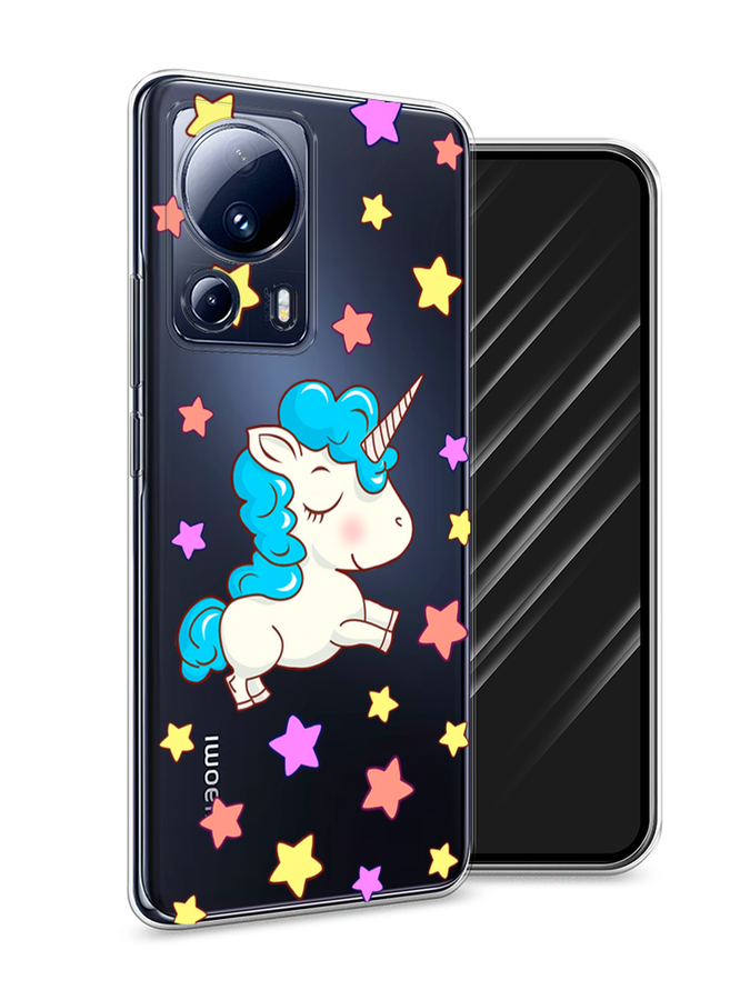 

Чехол Awog на Xiaomi 13 Lite "Звездный единорог", Голубой;фиолетовый;желтый, 318150-2