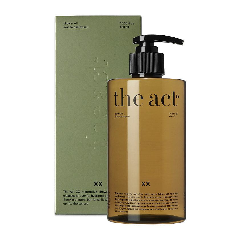 Масло-гель для душа и ванны The Act для тела, 460 мл гель для душа ollin professional beauty family с экстрактами манго и ягод асаи 200 мл