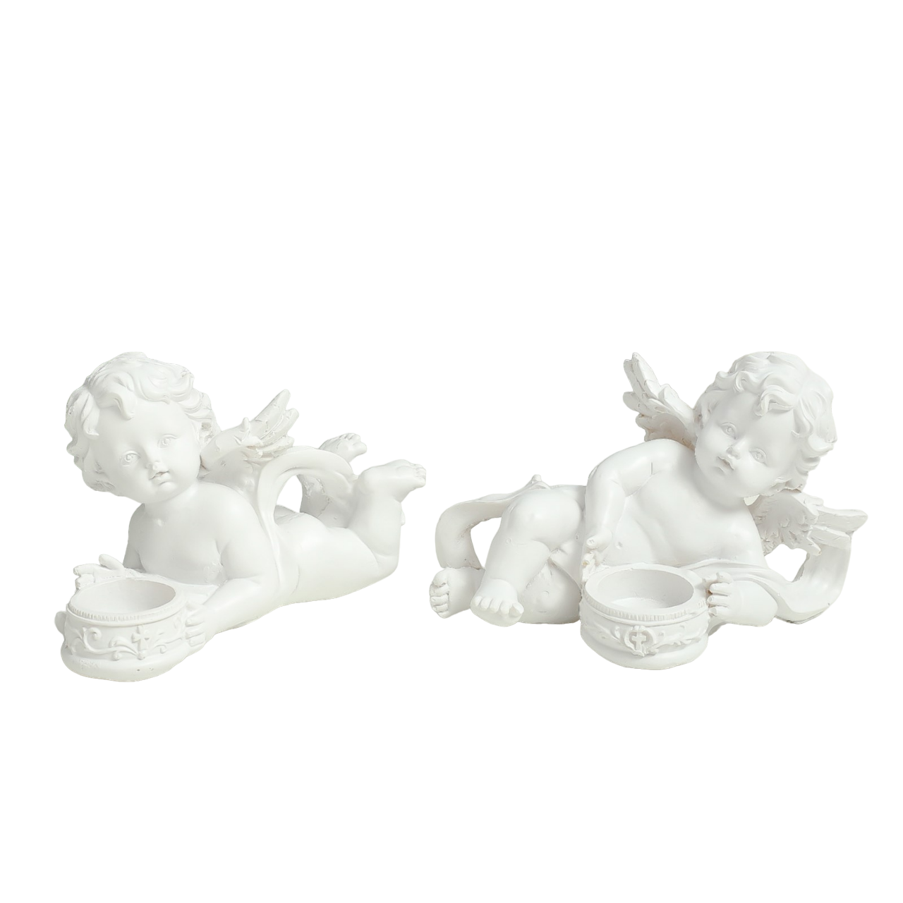 

Сувенир полистоун подсвечник Белоснежный ангел МИКС 7,5х13х6 см, В ассортименте