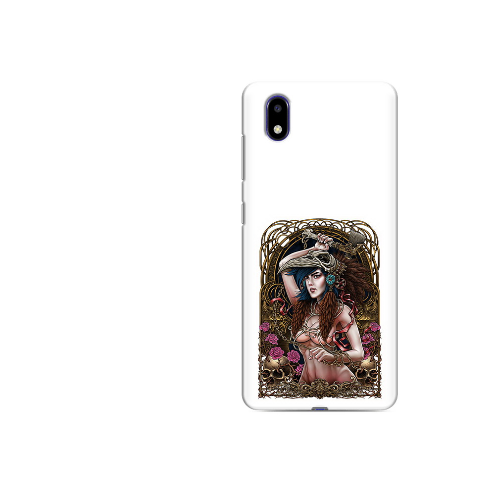 

Чехол MyPads Tocco для ZTE Blade A31 Lite красивая девушка рисунок (PT162823.461.407), Прозрачный, Tocco
