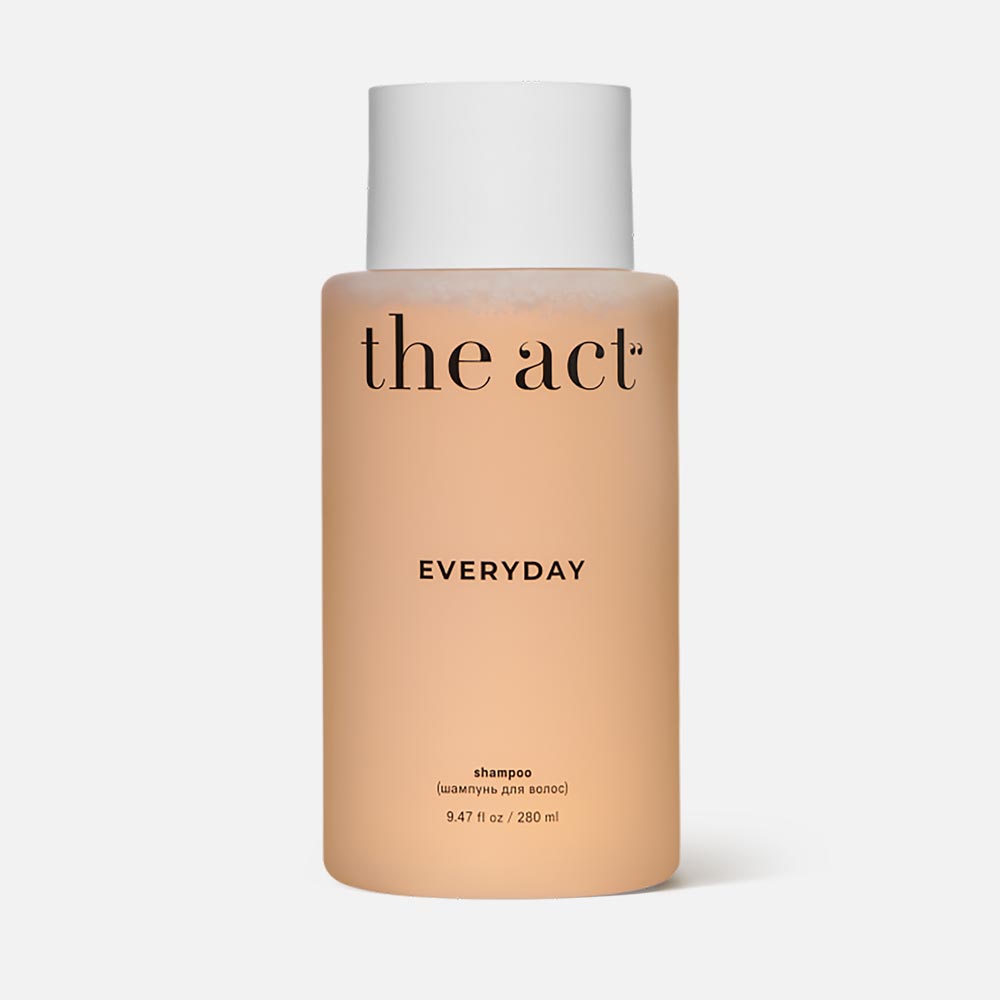 Шампунь для волос The Act Everyday женский бессульфатный для ежедневного применения 280 мл