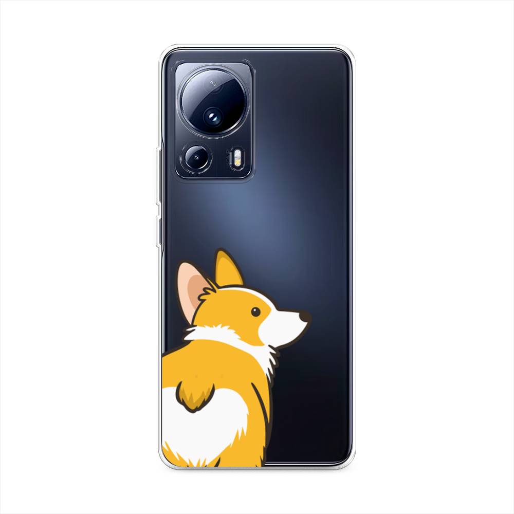 

Чехол Awog на Xiaomi 13 Lite "Корги следуй за мной", Желтый;бежевый;белый, 318150-2