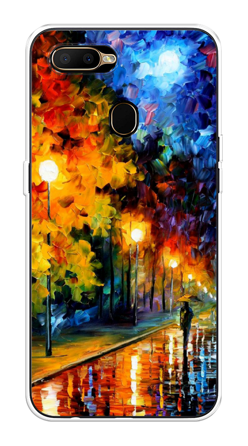 

Чехол на Oppo A5s "Безлюдная улочка", Оранжевый;желтый;синий, 252350-1
