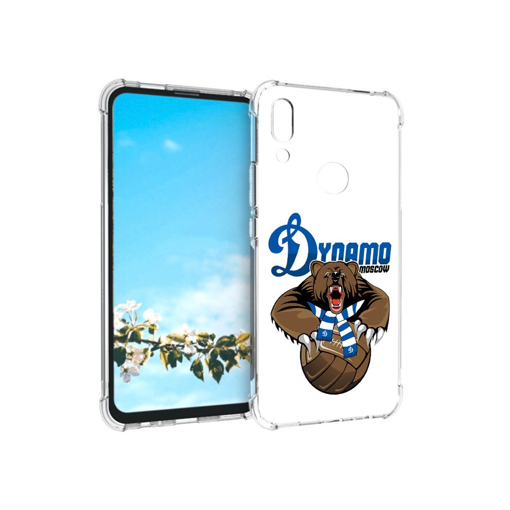 Чехол MyPads Tocco для Huawei P Smart Z ФК Динамо медведь