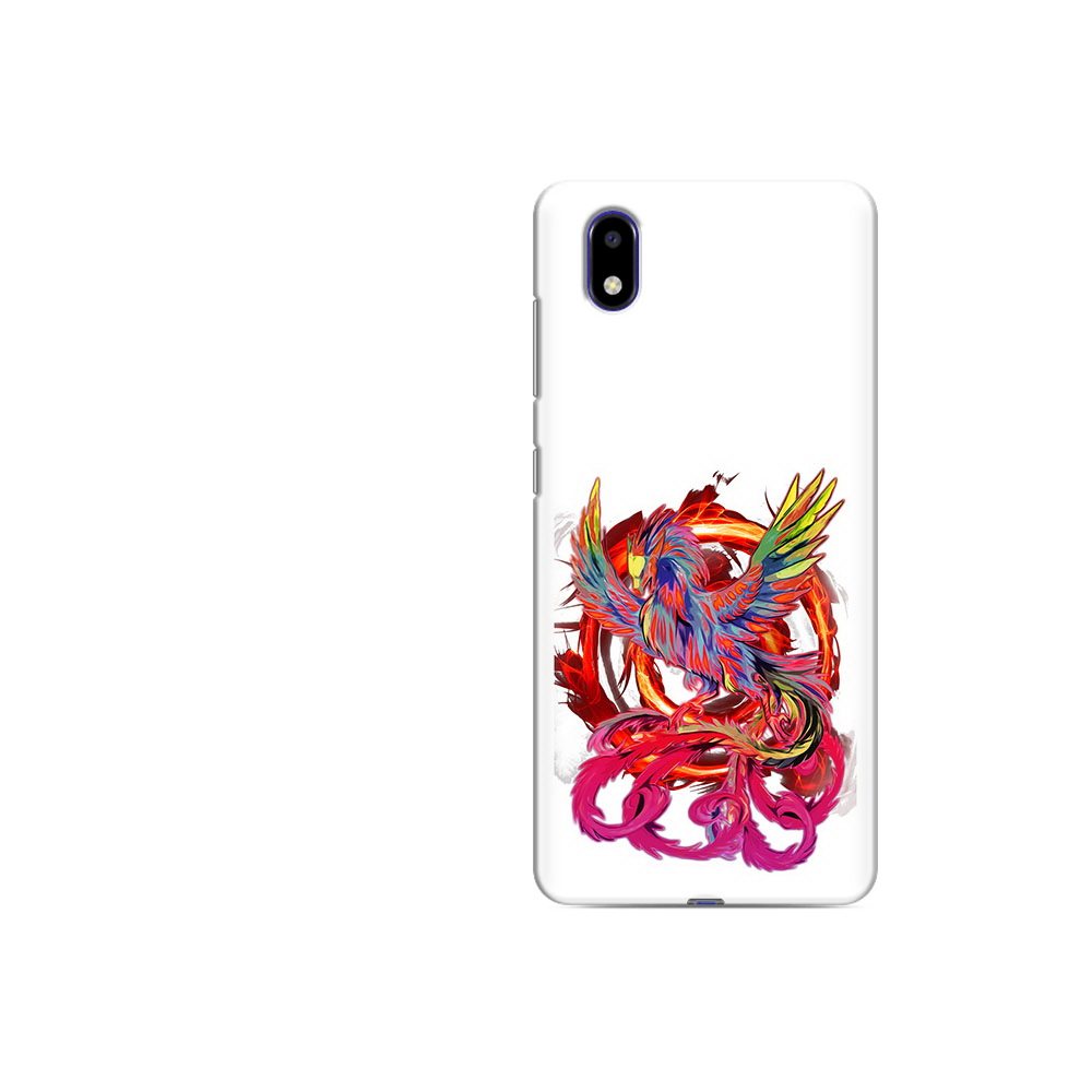Чехол MyPads Tocco для ZTE Blade A31 Lite красочный феникс (PT162823.461.414)