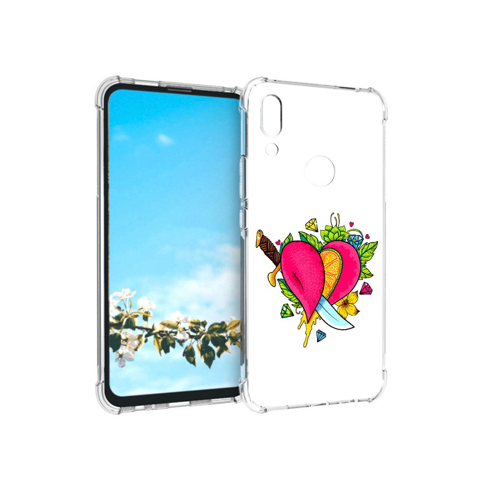 

Чехол MyPads Tocco для Huawei P Smart Z Фруктовое сердце, Прозрачный, Tocco