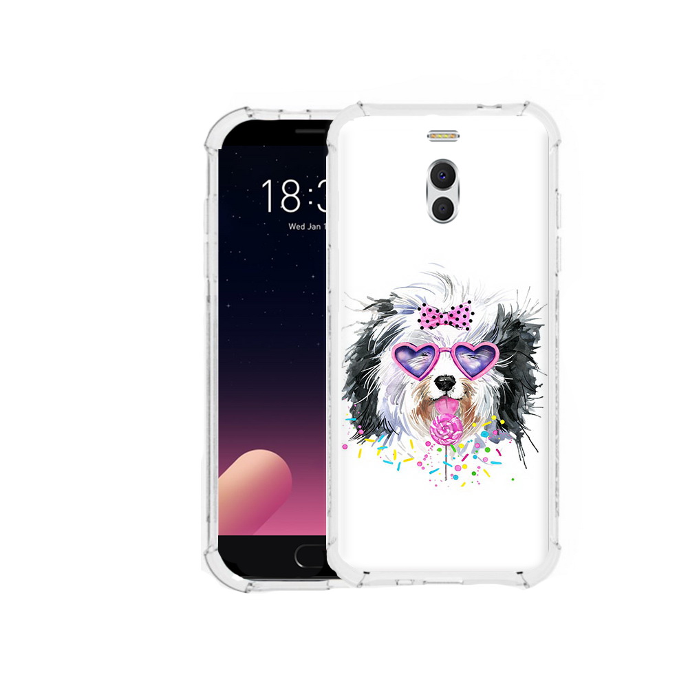 

Чехол MyPads Tocco для Meizu M6 Note пушистик, Прозрачный, Tocco
