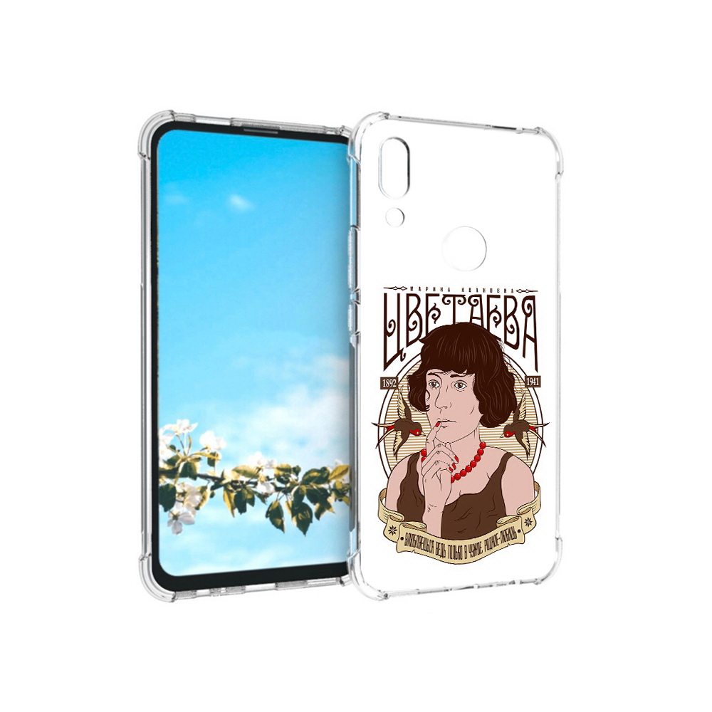 Чехол MyPads Tocco для Huawei P Smart Z Цветаева