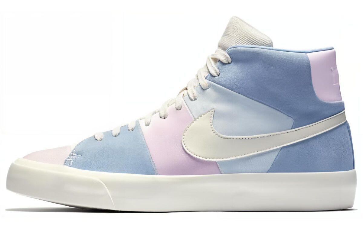 

Кеды унисекс Nike Blazer Royal Easter голубые 44.5 EU, Голубой, Blazer Royal Easter
