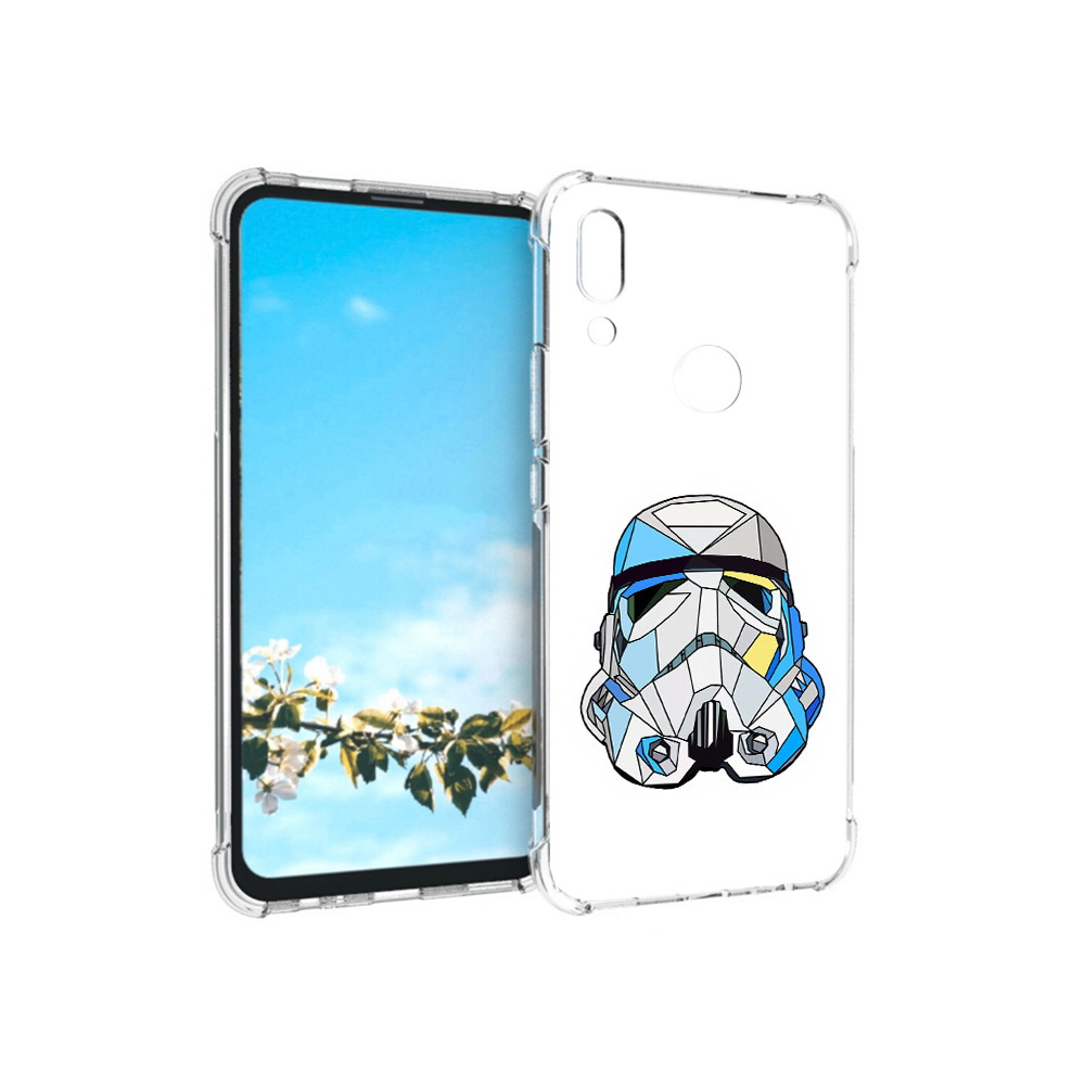 

Чехол MyPads Tocco для Huawei P Smart Z star wars дарт вейдер, Прозрачный, Tocco