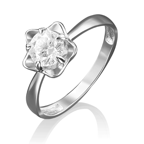

Кольцо из золота р. 16,5 PLATINA jewelry 01-4878-00-501-1120-38, фианит, 01-4878-00-501-1120-38