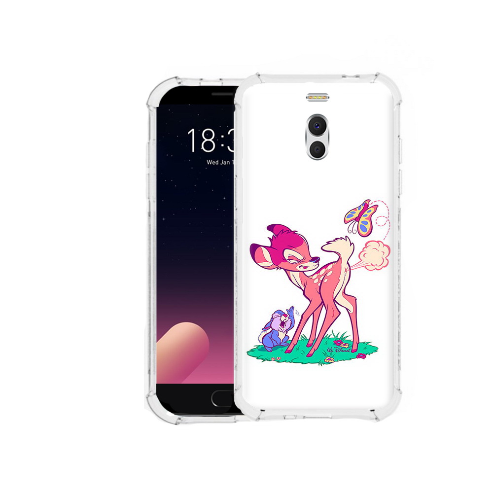 

Чехол MyPads Tocco для Meizu M6 Note смешной олененок, Прозрачный, Tocco