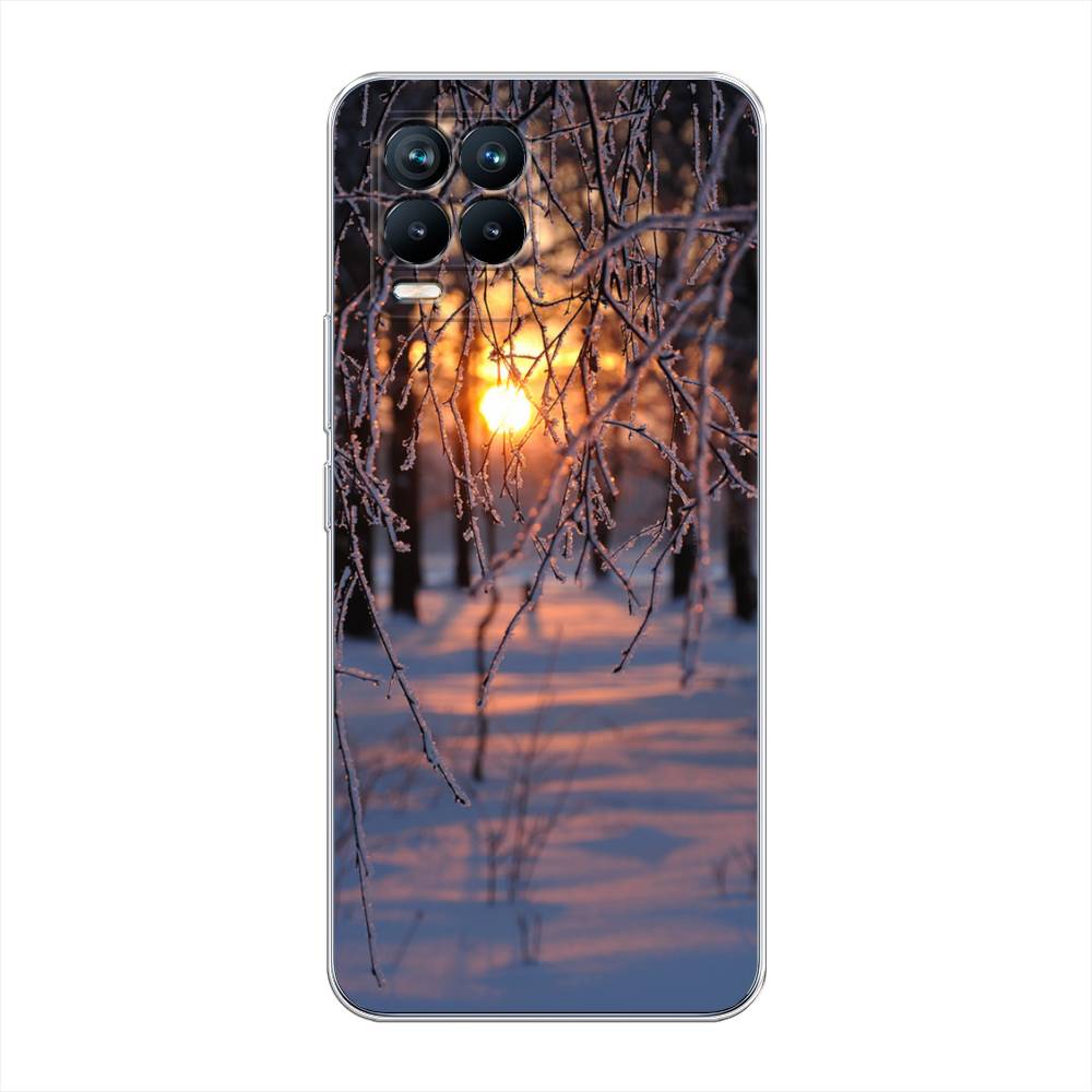 

Чехол для Realme 8/8 Pro "Зима 7", Оранжевый;розовый;черный, 255450-2
