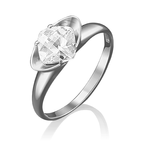 

Кольцо из золота р.  PLATINA jewelry 01-4879-00-501-1120-38, фианит, 01-4879-00-501-1120-38