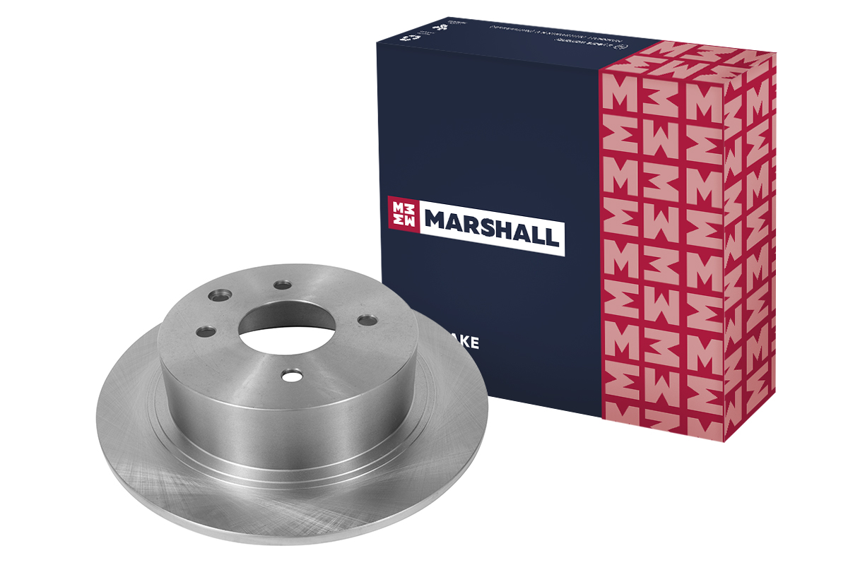 Тормозной диск MARSHALL Autoparts задний для Nissan Cube 2007-, Tiida 2004- m2000438 100056317854