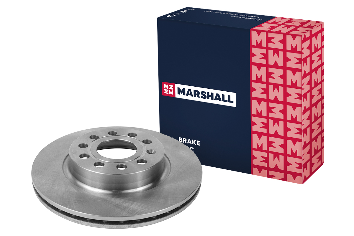 

Тормозной диск MARSHALL Autoparts передни йдля Audi A3 03/Skoda Octavia A5 04- m2000421