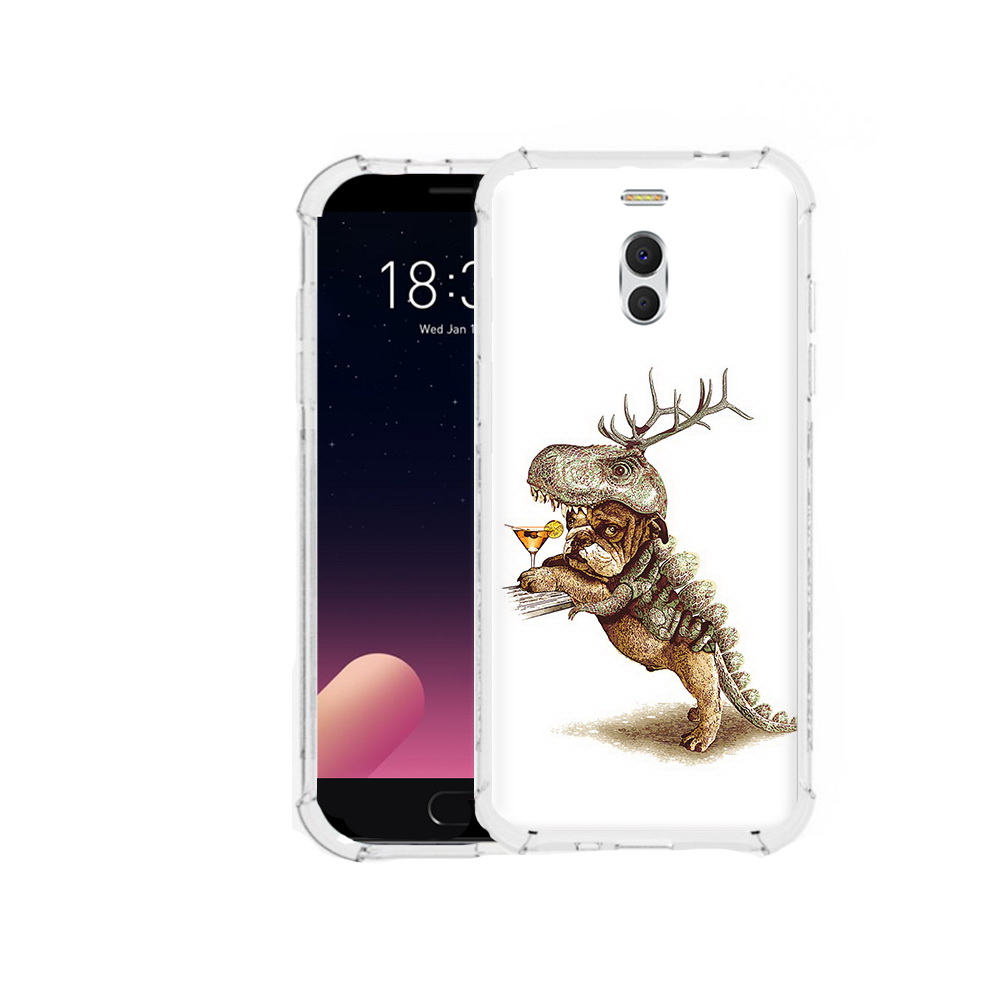 

Чехол MyPads Tocco для Meizu M6 Note тематическая вечеринка, Прозрачный, Tocco