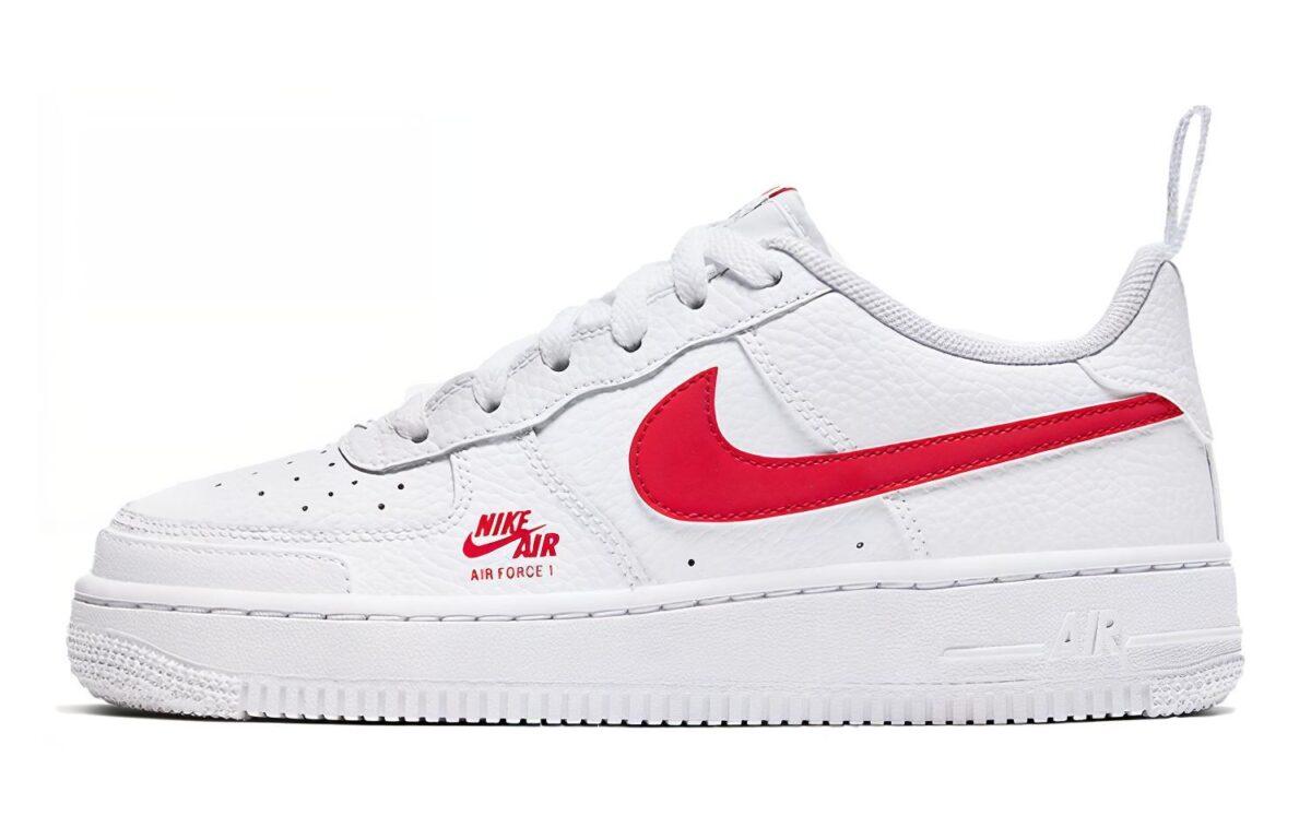 

Кеды унисекс Nike Air Force 1 GS белые 38.5 EU, Белый, Air Force 1 GS