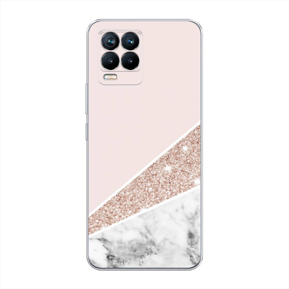 

Чехол для Realme 8/8 Pro "Блестящий розовый мрамор", 255450-3