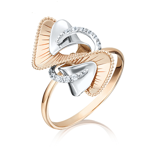 

Кольцо из золота р. 16,5 PLATINA jewelry 01-5065-00-401-1111-48, фианит, 01-5065-00-401-1111-48