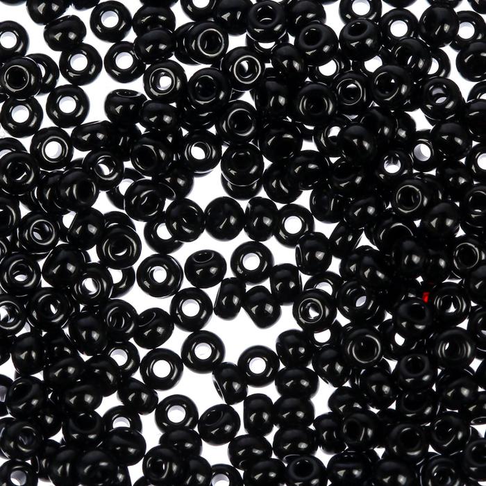 

Бисер Gamma Чехия круглый 2 10/0 2.3 мм, 50 гр (B098 черный), Гамма талантов