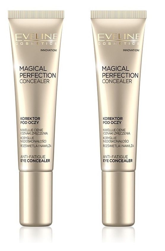 Консилер под глаза Eveline Cosmetics Magical Perfection Light тон 01 15 мл 2 шт