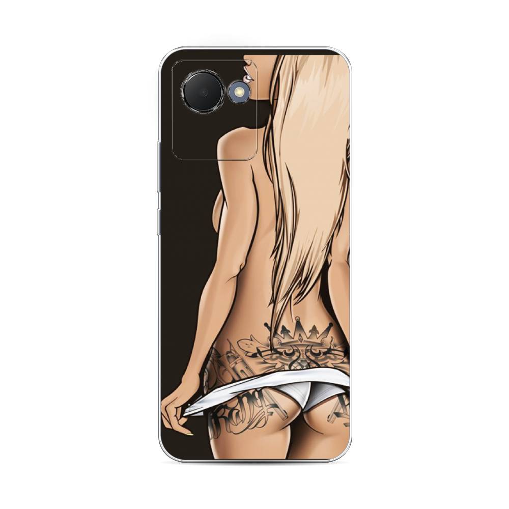 

Чехол на Realme Narzo 50i Prime "Обнаженная девушка", 2510650-6