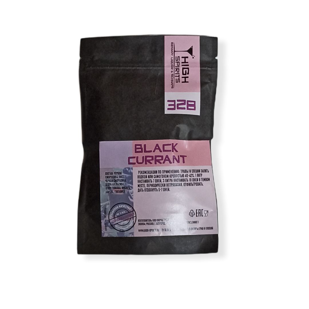 

Набор для приготовления настойки High spirits 328 black currant 26 г