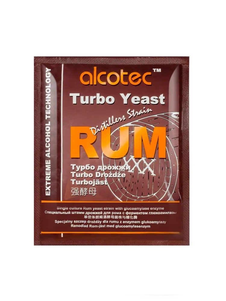 

Дрожжи спиртовые Alcotec Rum 73 г