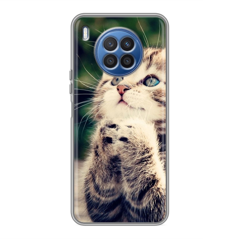 

Чехол на Хуавей Нова 8i / Huawei Nova 8i с рисунком и защитой камеры