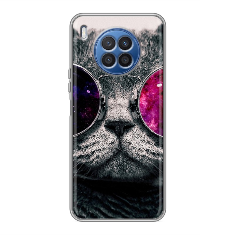 фото Чехол на хуавей нова 8i / huawei nova 8i с рисунком и защитой камеры 100gadgets