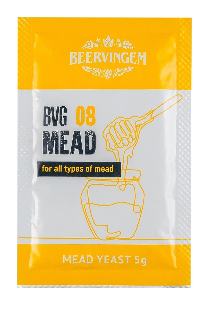 

Дрожжи для медовухи BeerVingem BVG-08 5 г
