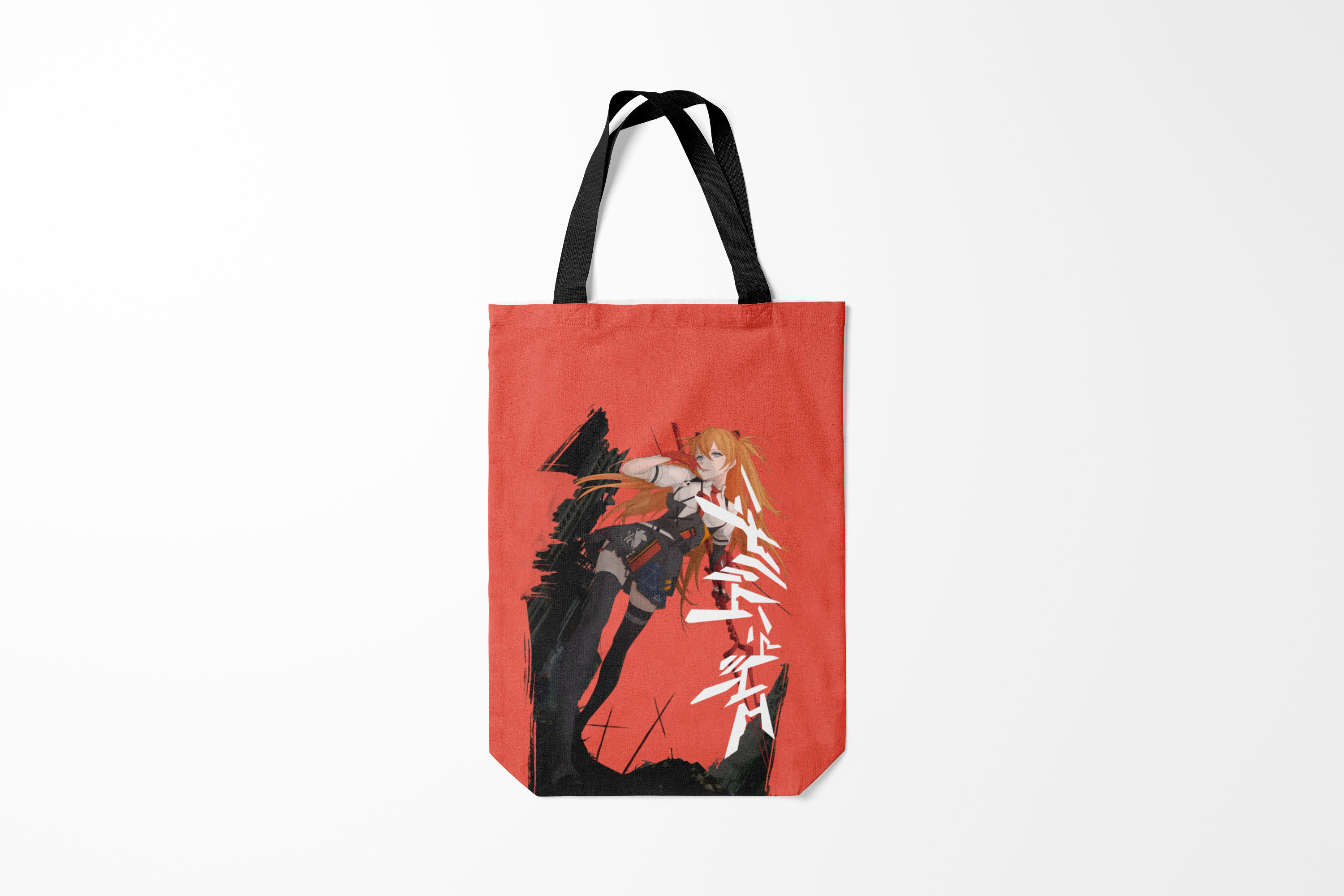 

Сумка шoппер унисекс Burnettie Евангелион Evangelion Asuka Langley,, Евангелион Evangelion Asuka Langley