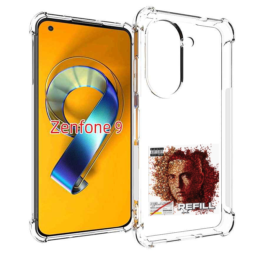 

Чехол MyPads Eminem RELAPSE, REFILL для Asus Zenfone 9 (AI2202), Прозрачный, Tocco