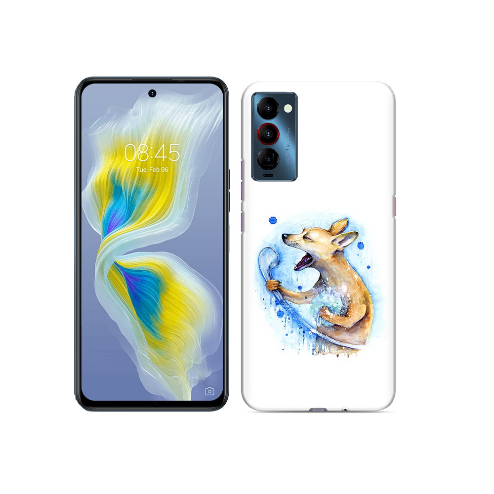 

Чехол MyPads Tocco для Tecno Camon 18 пение в душе, Прозрачный, Tocco