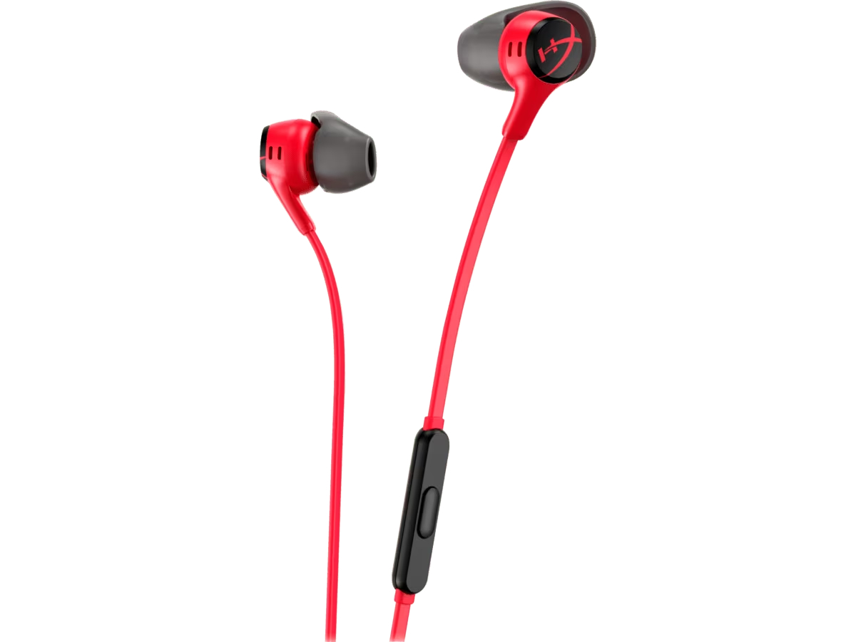 

Наушники HyperX Cloud Earbuds II проводные, красные, 705L8AA