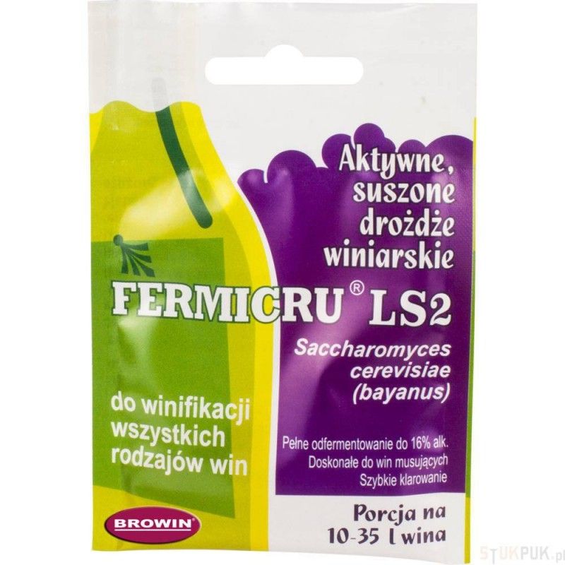 

Дрожжи винные Fermicru LS2 7 г