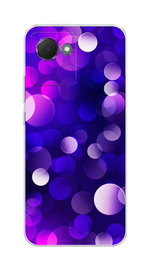

Чехол на Realme Narzo 50i Prime "Абстракция 27", Фиолетовый, 2510650-3